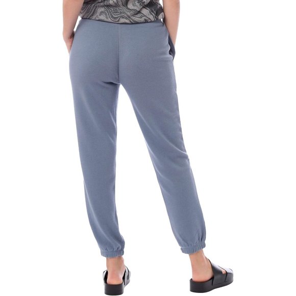 ALTERNATIVE Washed Terry Classic Sweatpants in Washed Denim - Size XS - Picture 3 of 4